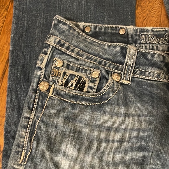 Miss me zebra 🦓 jeans size 28 - Picture 7 of 11